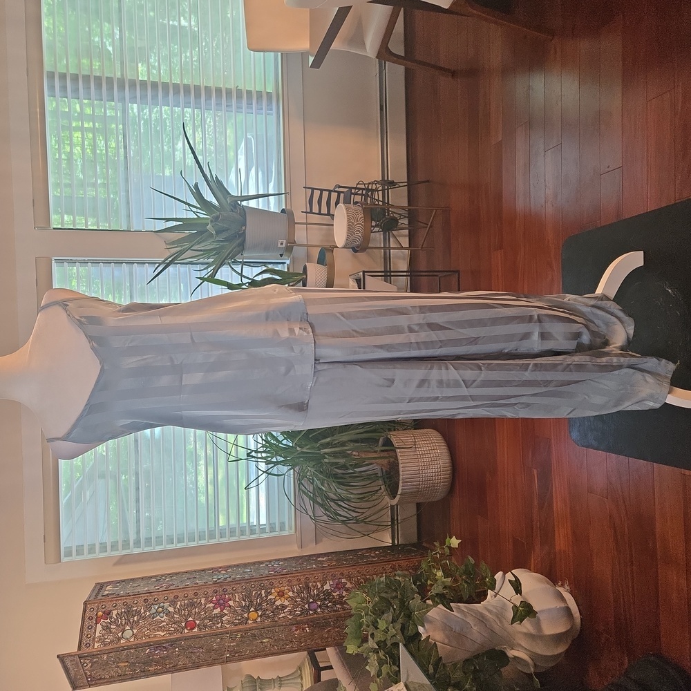 Danskin Womens Striped Solid Lightweight Satin Ta… - image 1